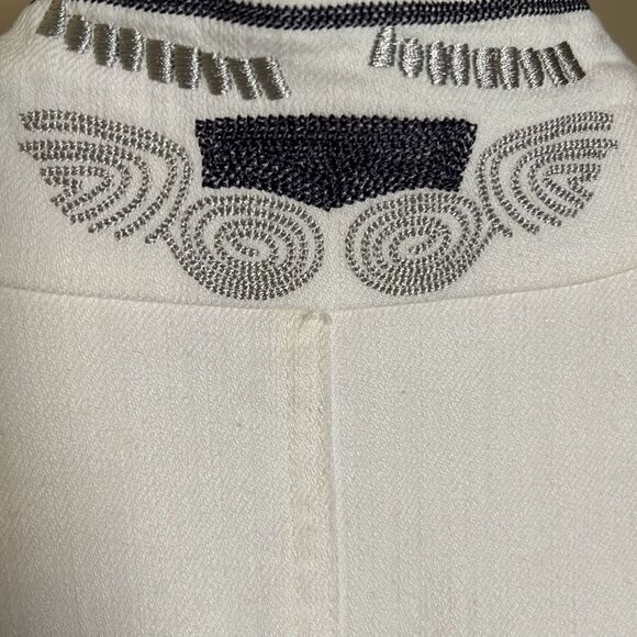 Coldwater Creek Beaded Denim Jacket - Picture 9 of 10